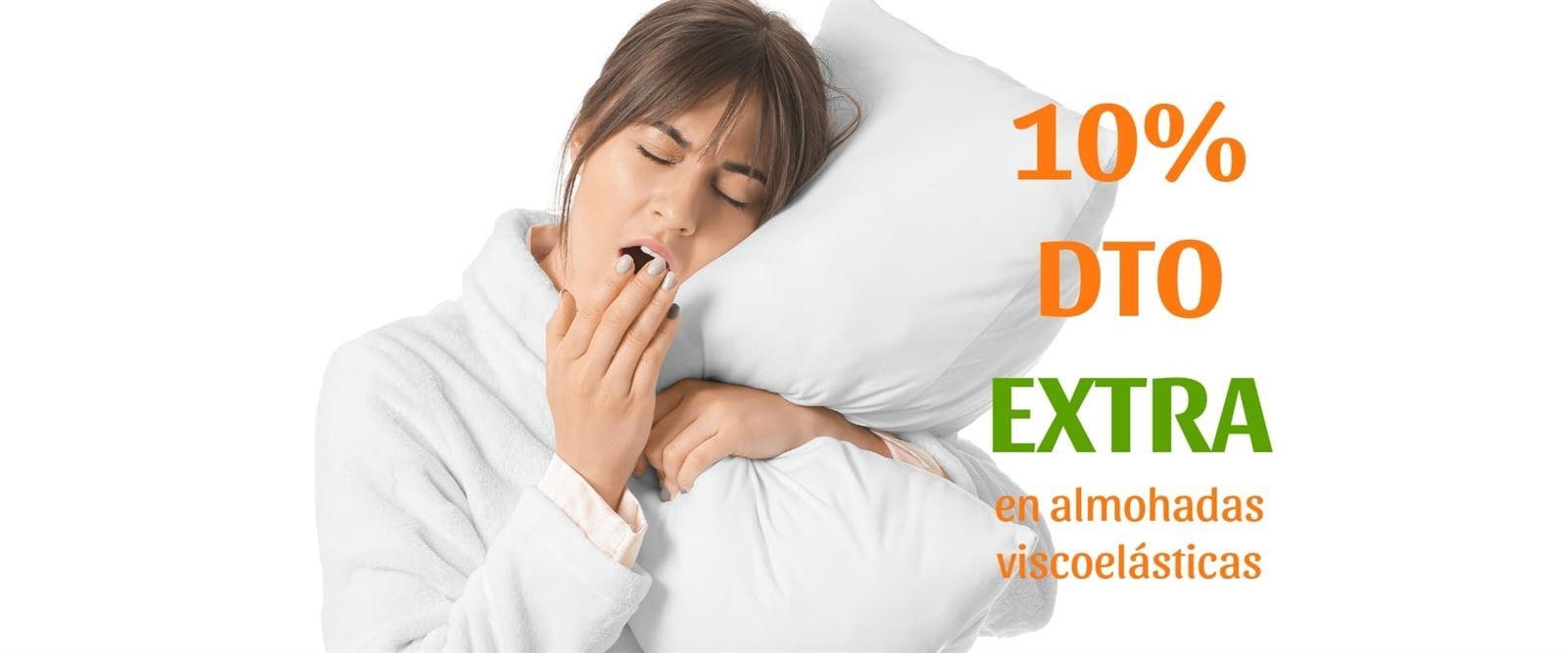 10% DTO EN ALMOHADAS 