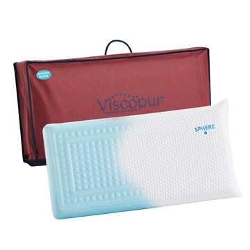 Almohada Viscoelástica Sphere Azul (firmeza baja) - Imagen 1