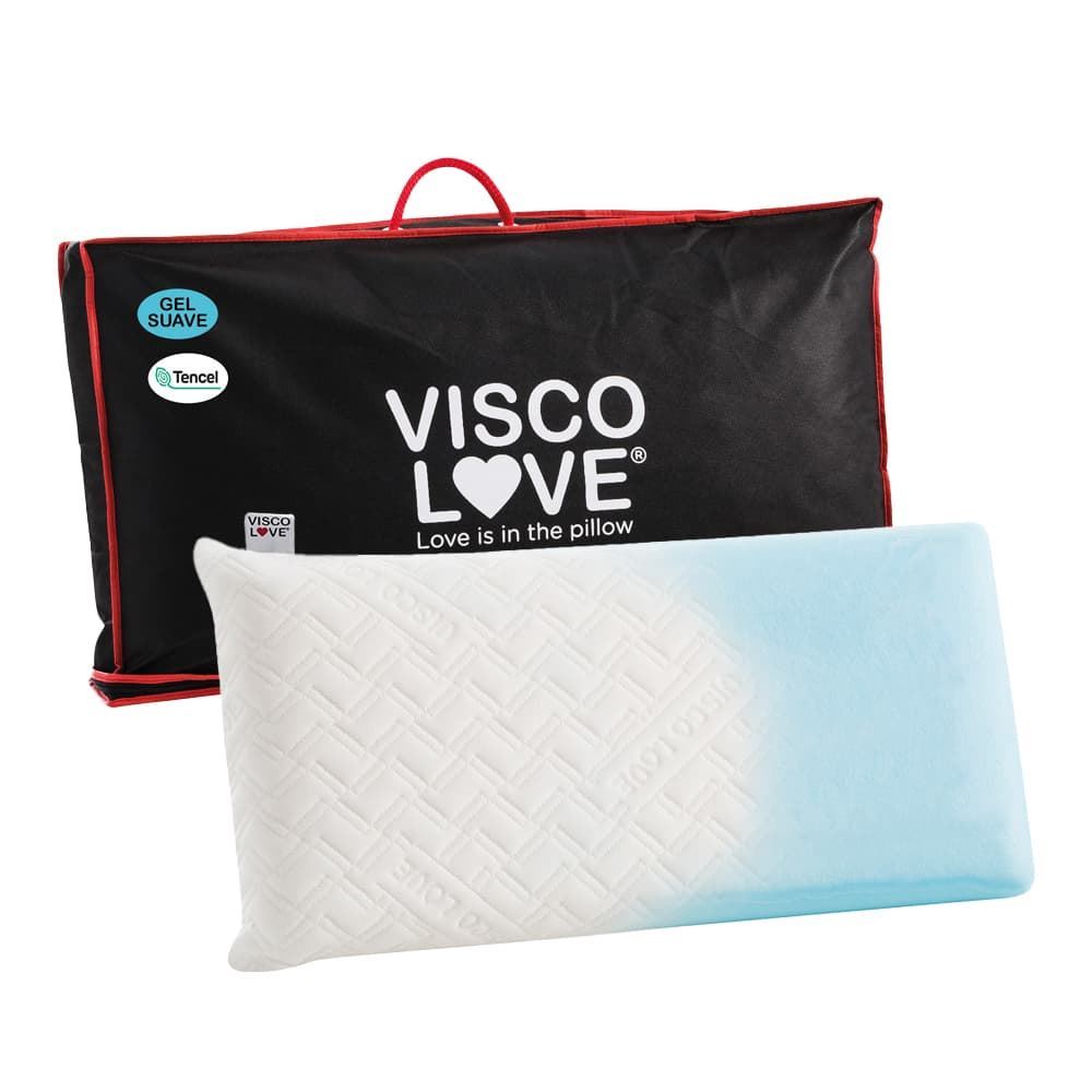 Almohada viscoelástica Visco Love Suave Gel Tencel Ivorimatex - Imagen 1