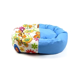 Cuna-Donut para mascotas Mariposas ThePetLover - Imagen 1