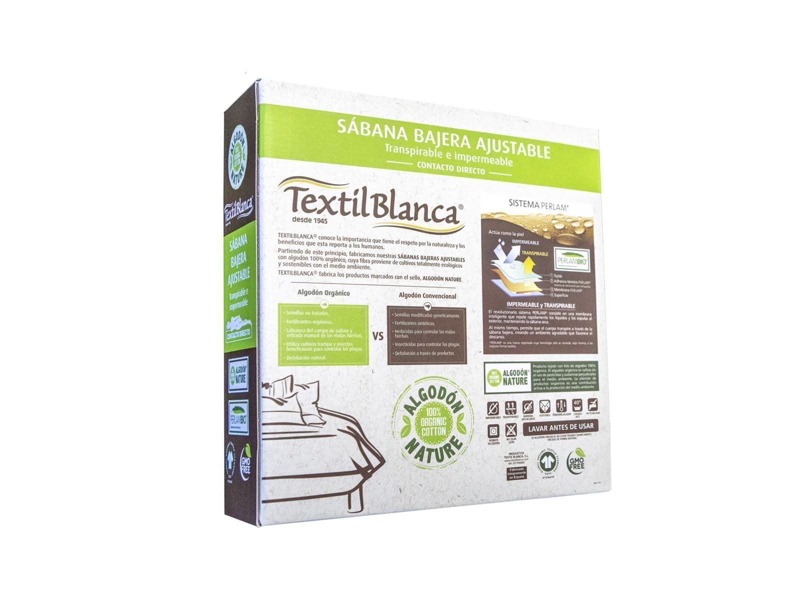 PACK ESPECIAL PAREJAS: Colchón muelles ensacados Active Memory + 2 Almohadas viscoelásticas Sphere Media Ivorimatex + Protector colchón Nature Textil Blanca + Entrega en domicilio y desembalaje de colchón - Imagen 9