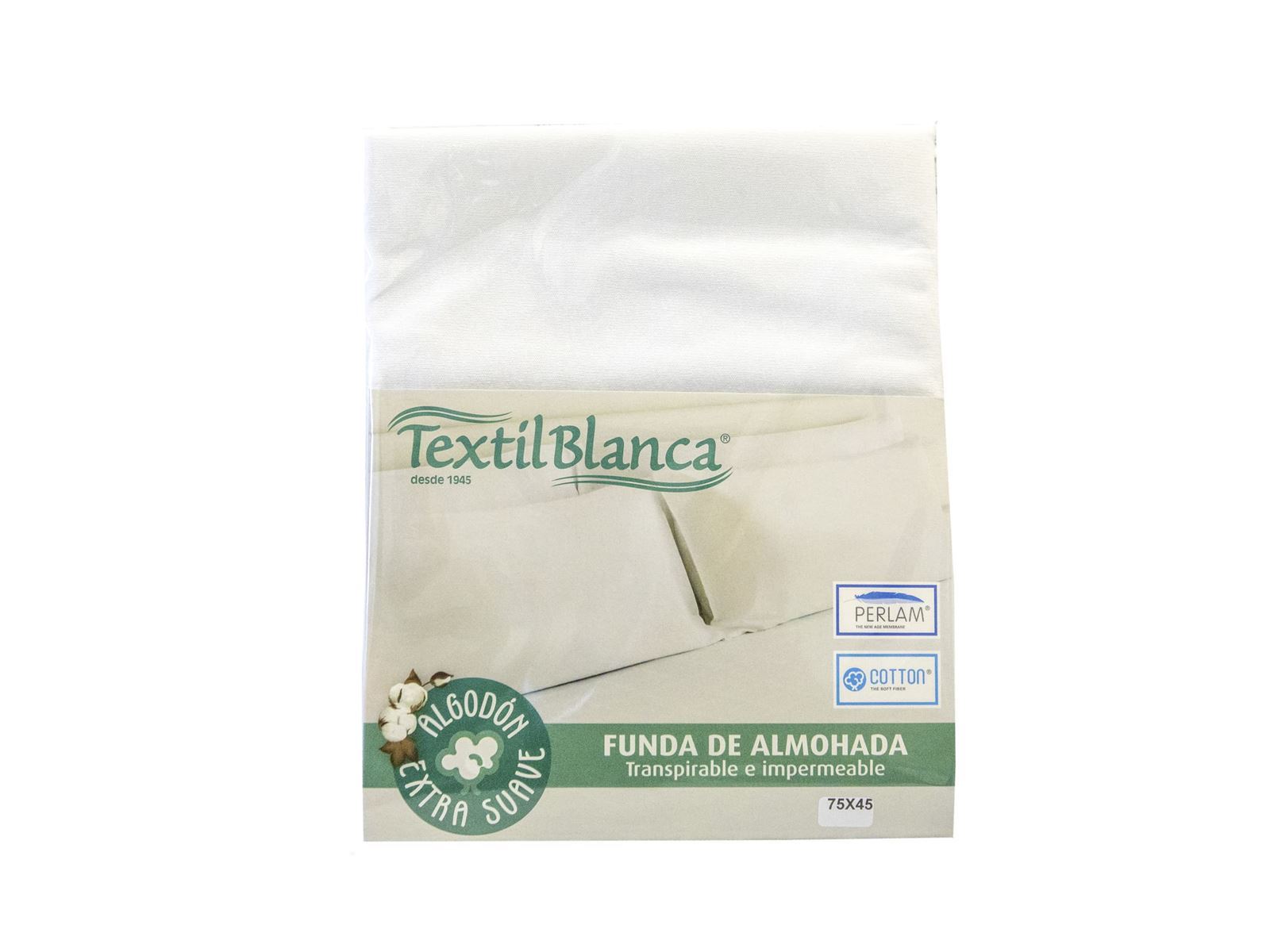 Protector almohada impermeable Cotton - Imagen 1