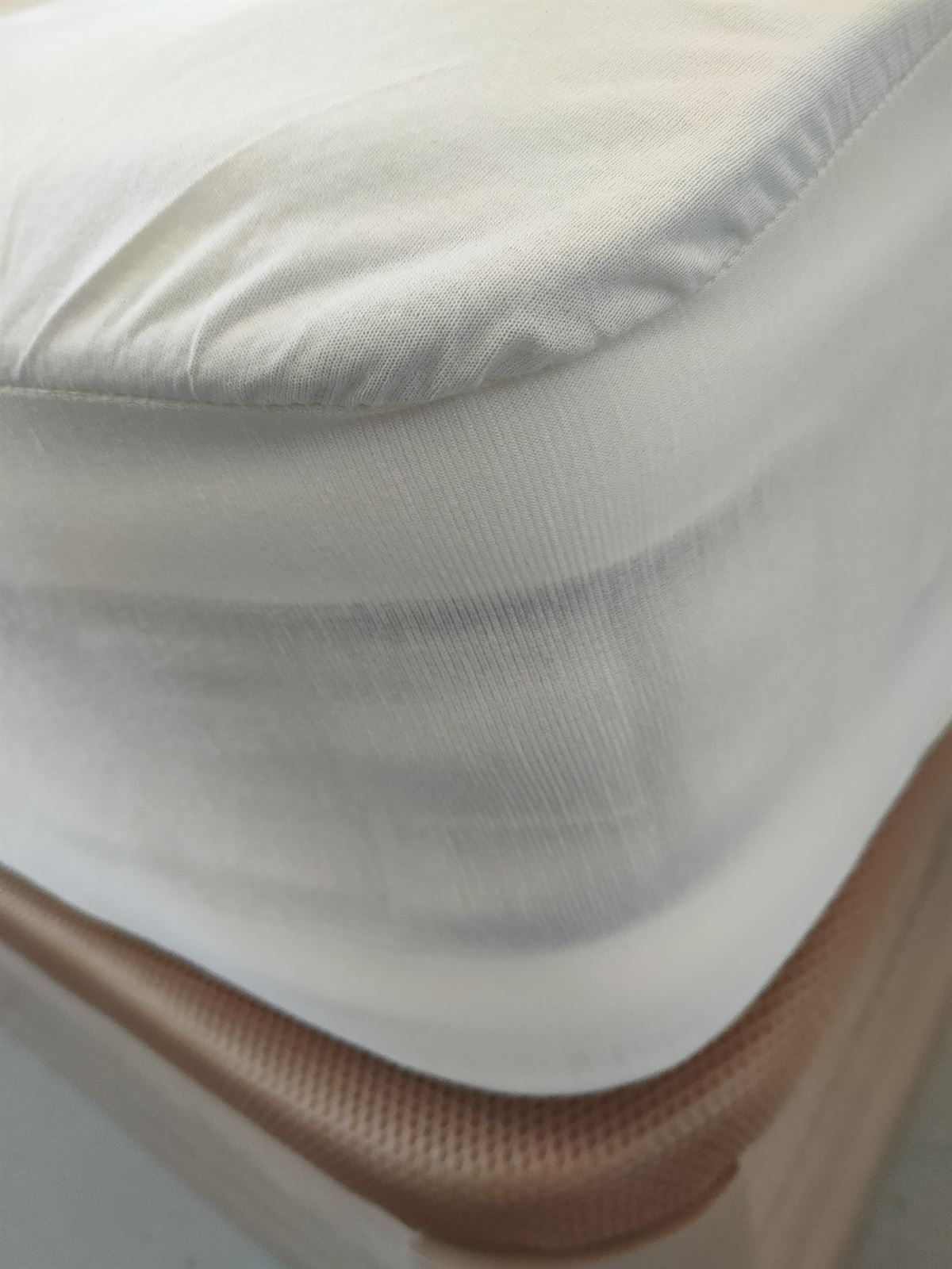 Protector sábana bajera algodón orgánico impermeable Nature - Imagen 4