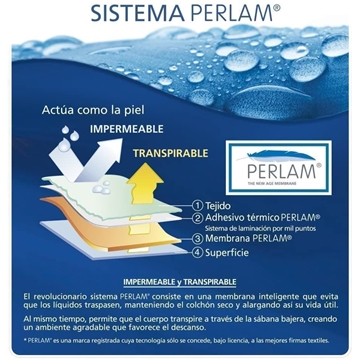 Sábana bajera impermeable cuna Nature - Imagen 2